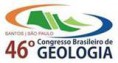46º Congresso Brasileiro de Geologia (CBG) - Santos, SP, Brasil - 30 de Setembro a 6 de Outubro de 2012